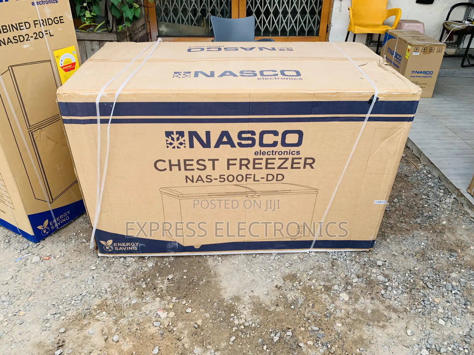 Anti Rust Free Chest Single Door 425l Freezer Nas-500fl Nasco
