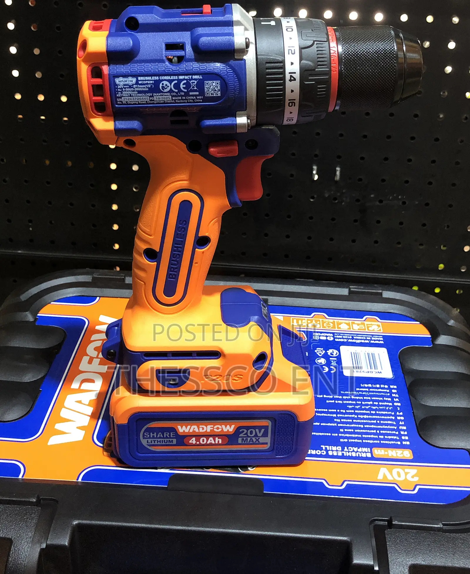 Brushless Cordless Impact Drill