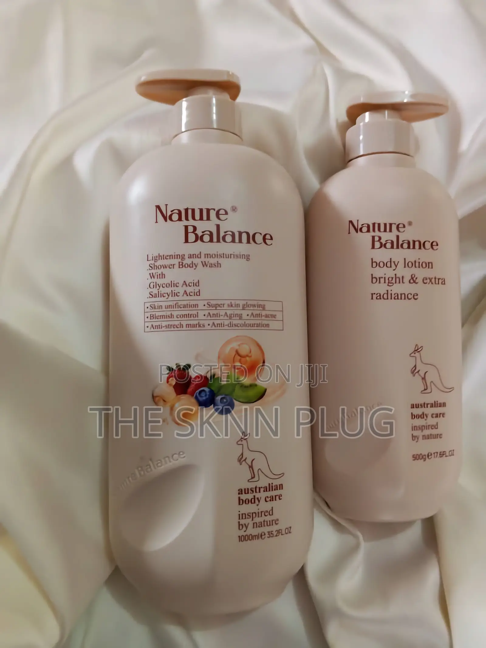 Nature Balance Lotion and Shower Gel