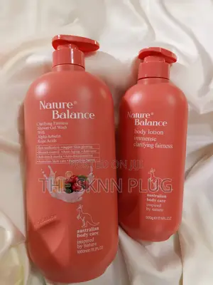 Nature Balance Lotion and Shower Gel