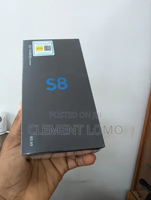 New Samsung Galaxy S8 64 GB Black