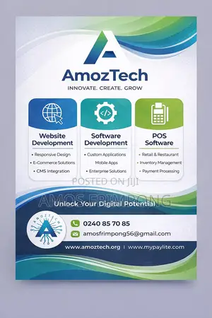 Amoztech Digital Works - Pos Software, Web Design and Custom Software