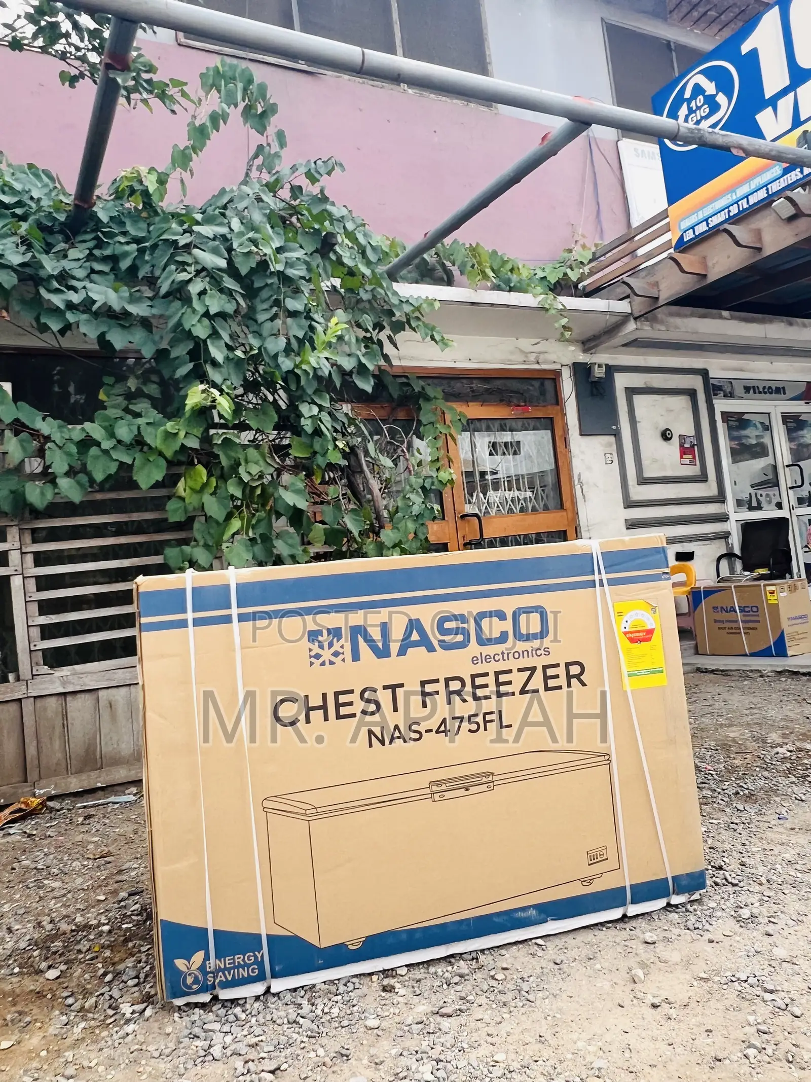 Quality Nasco Single Door Chest Freezer(400l) Nas475fl 