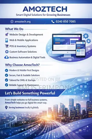 Amoztech Digital Works - Pos Software, Web Design and Custom Software