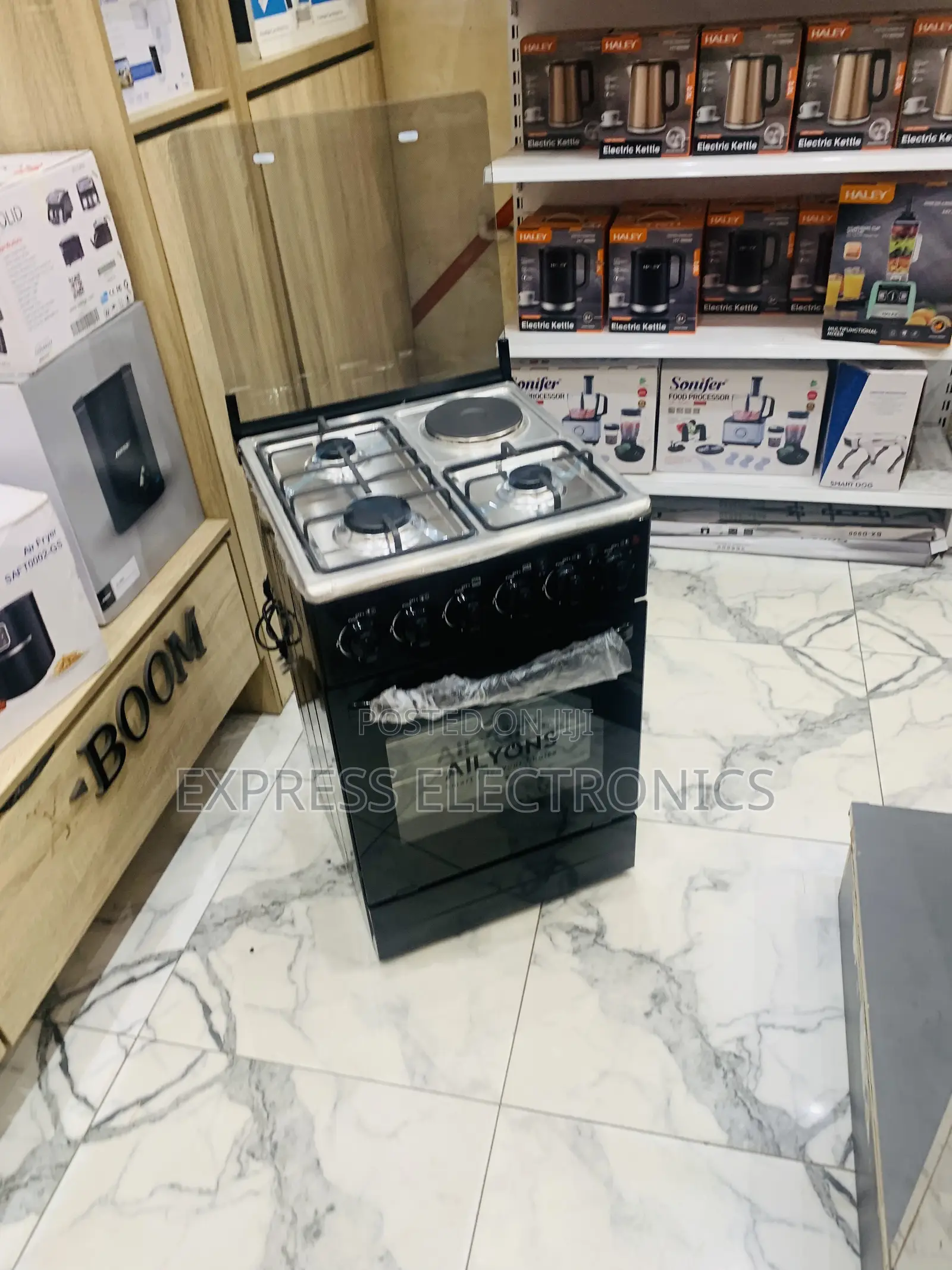 Grab Your Favorite Gas Electric Cooker 3-1 Stove Oven Grill Ailyon