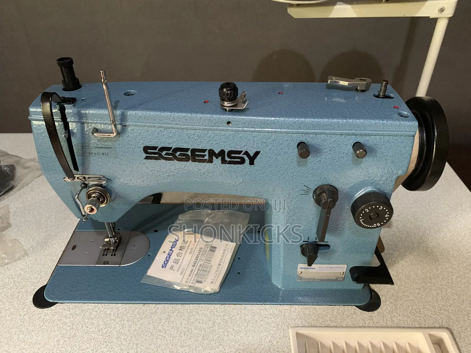 Sggemsy Zig Zag Embroidery Industrial Machine
