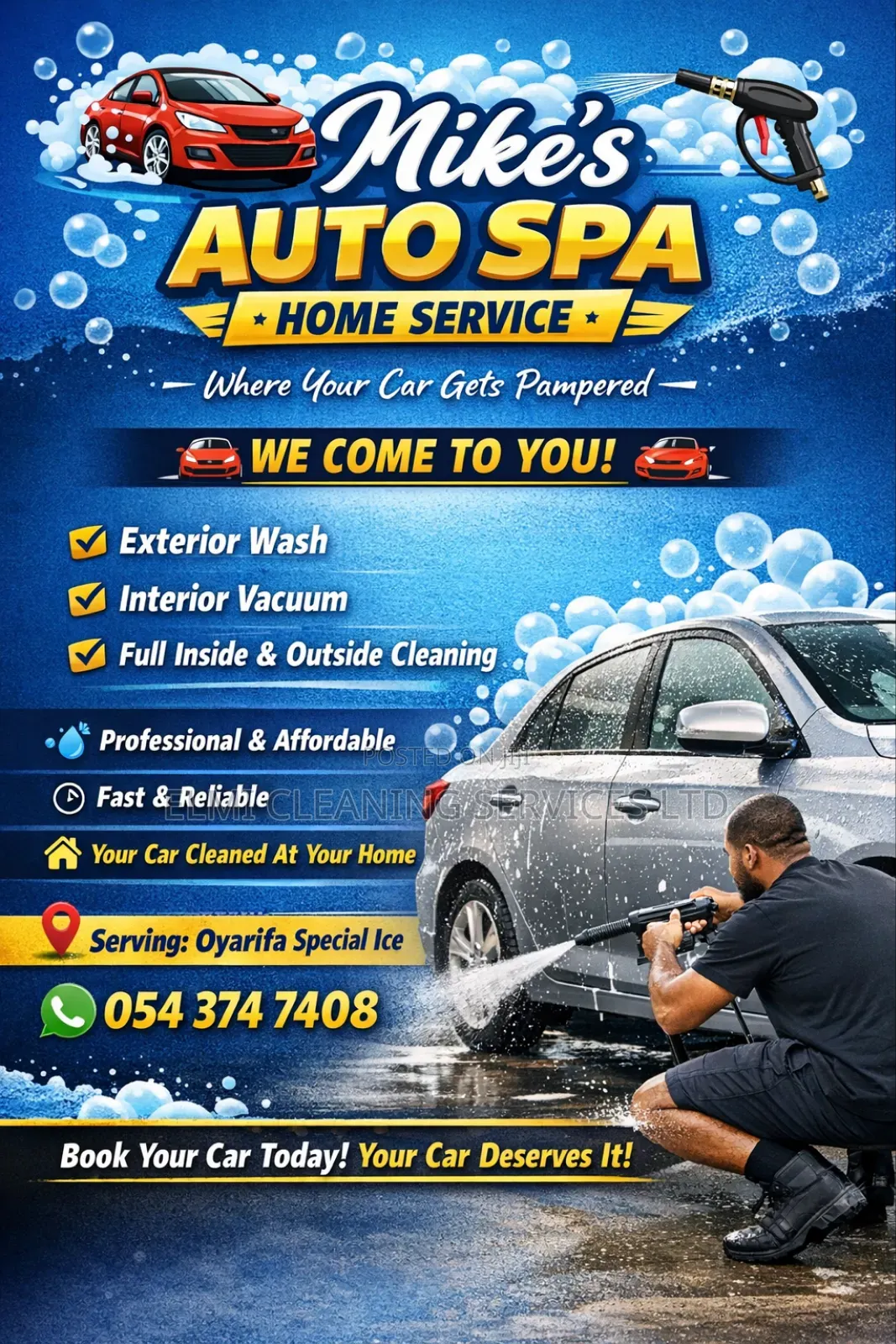 Mike's Errand Services and Auto Spa
