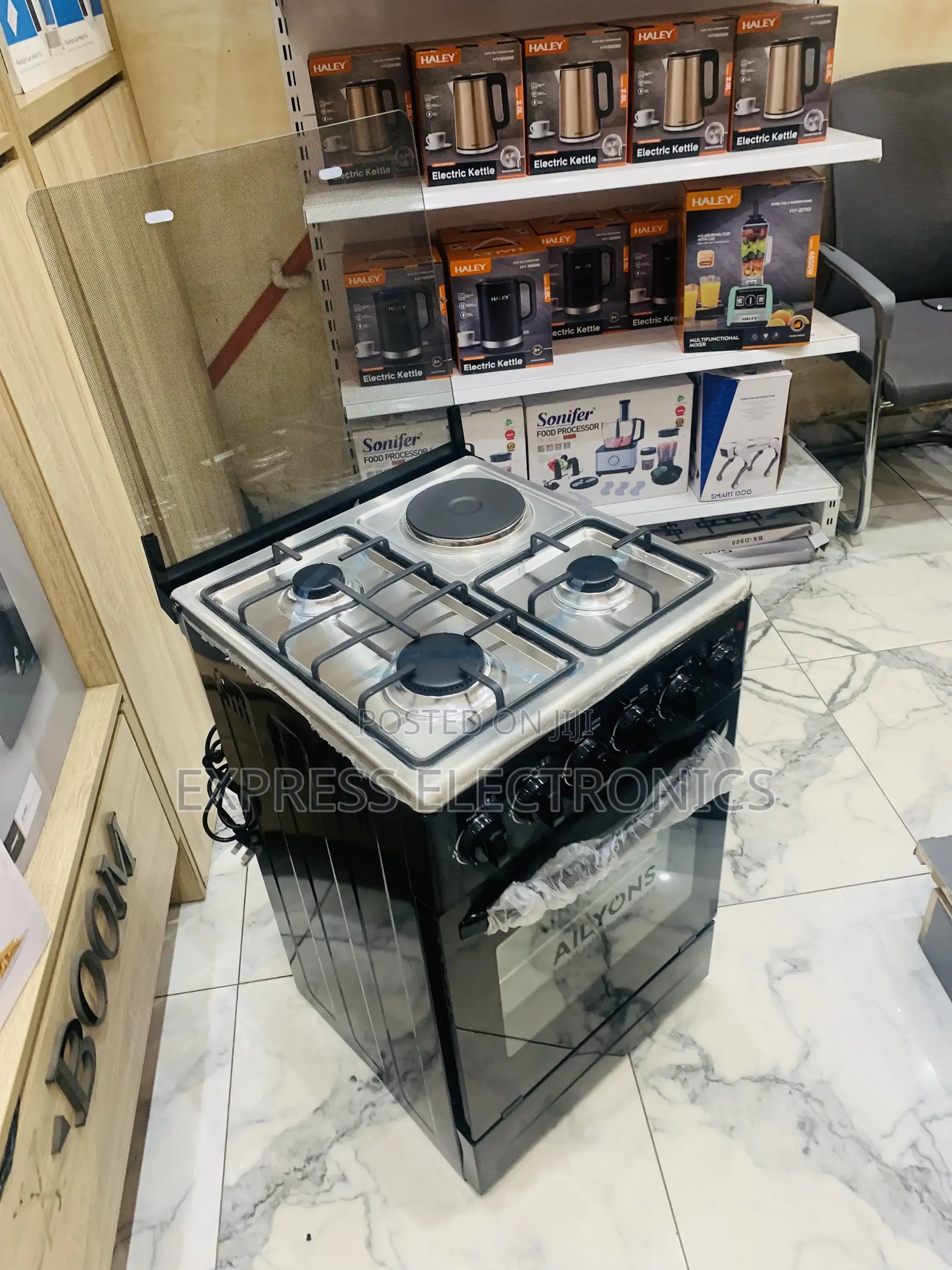 Highly Recommended Ailyon Gas Electric Cooker Oven Rotisserie 3-1