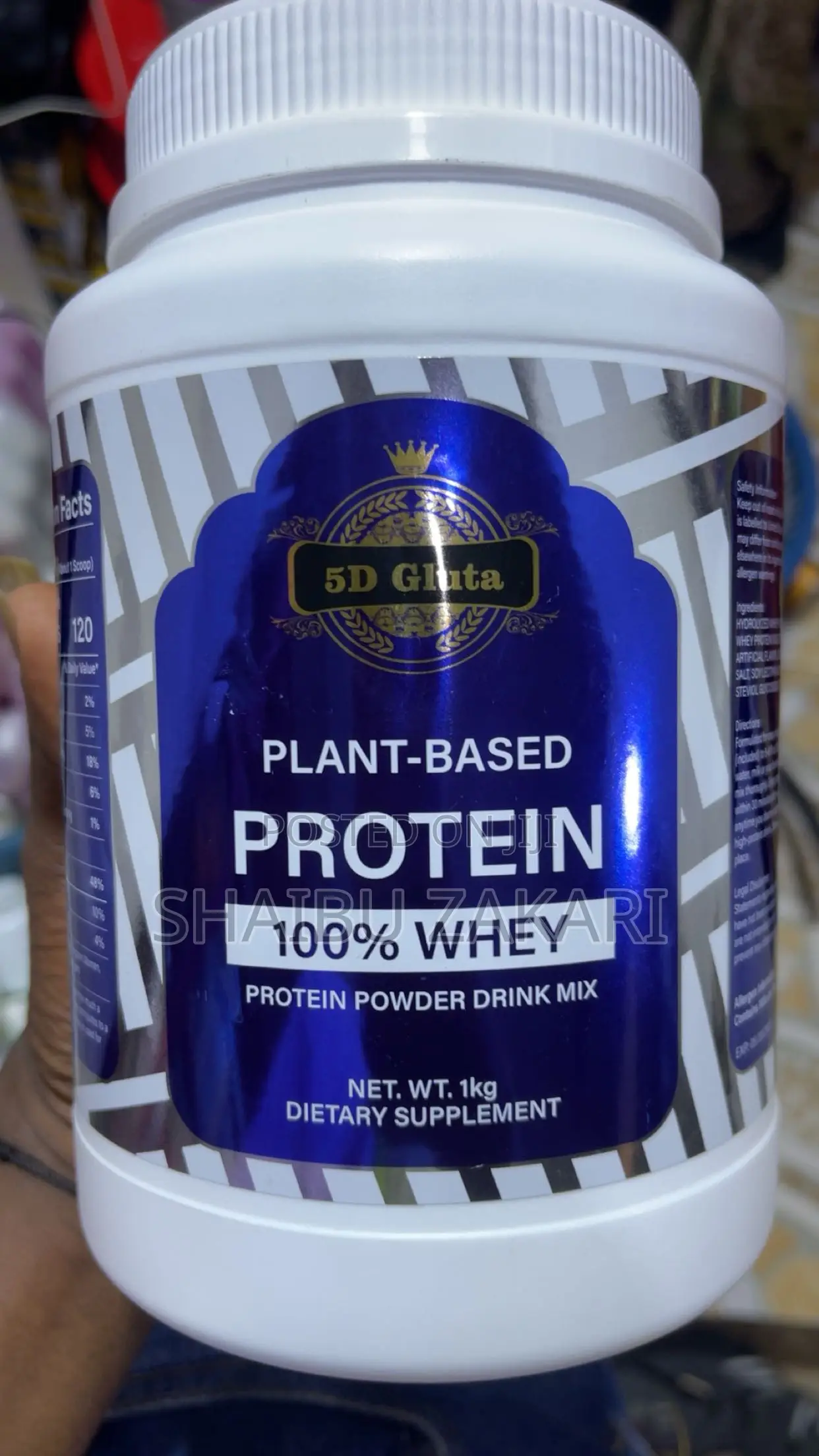 Plant-Based Protein 100% Whey