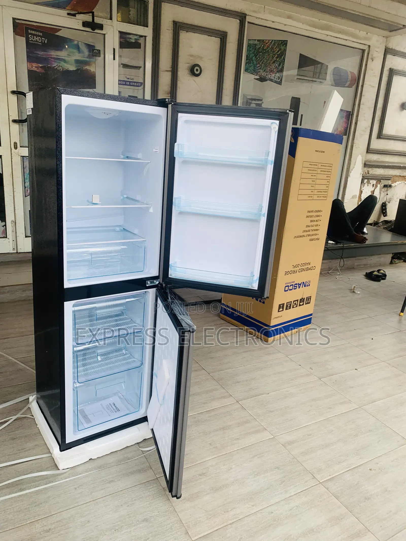 Best Buy for Less Nasco Fridge Double Door 158l