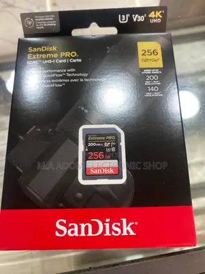 Sd Card Extreme Pro 256gb