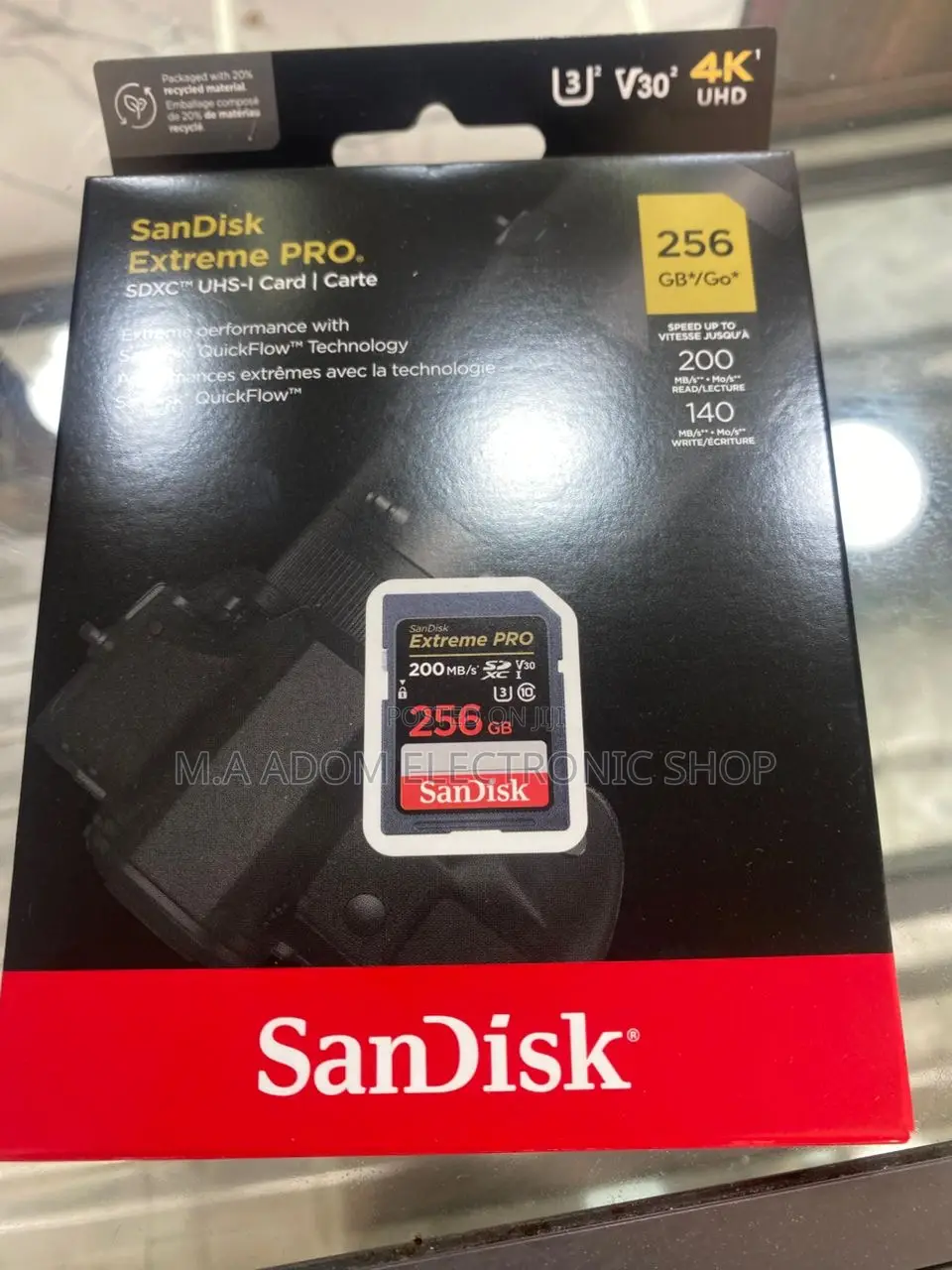 Sd Card Extreme Pro 256gb