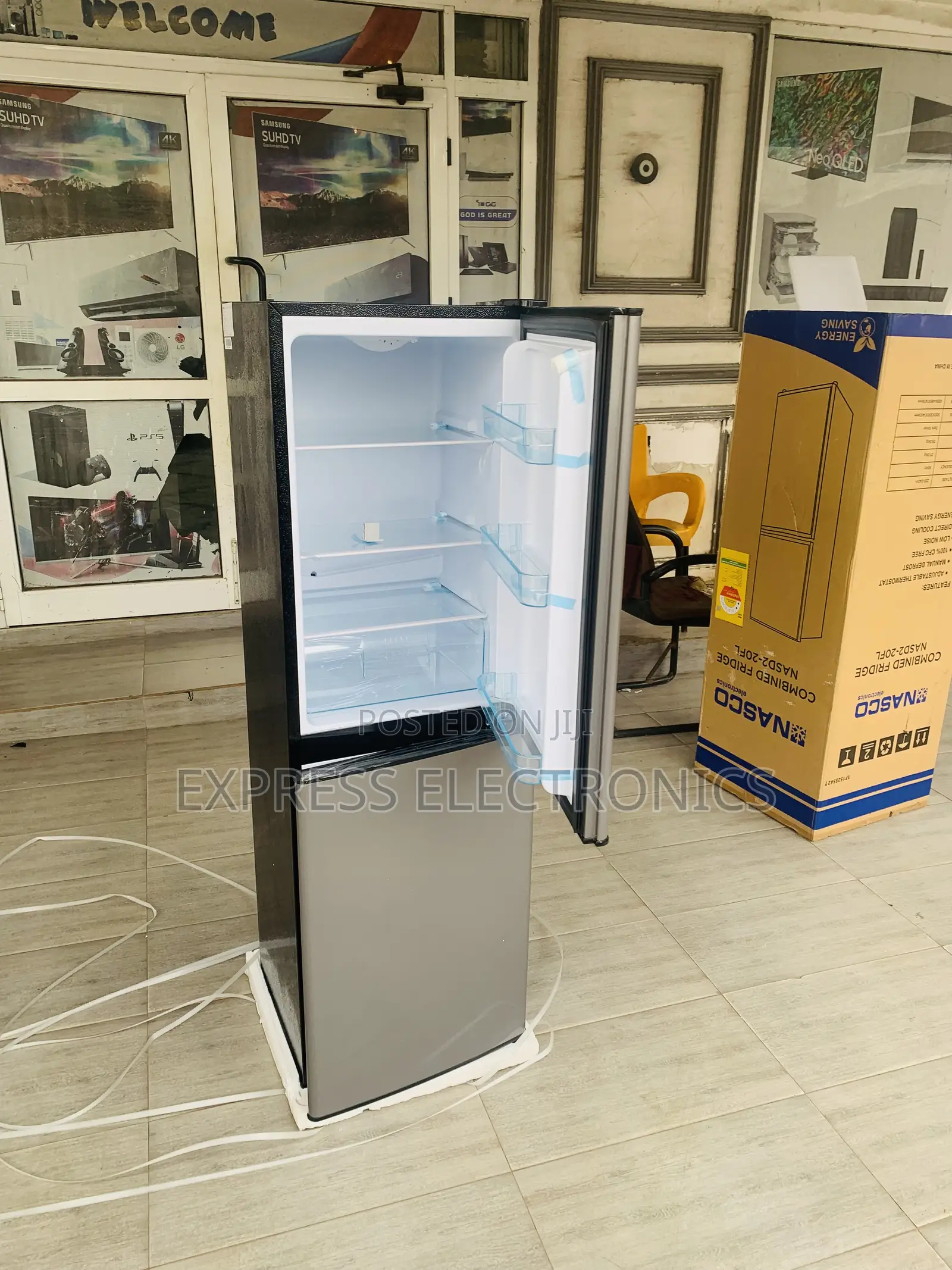Shop From the Best Store Double Door Fridge 158l Nasco