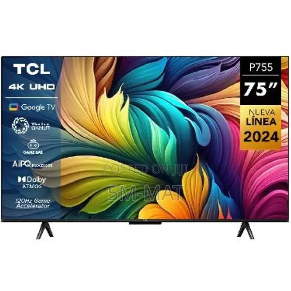 M 75-Inch P6k Led HDR Smart Google Tv 60hz, HDR 10, Aipq Processor,
