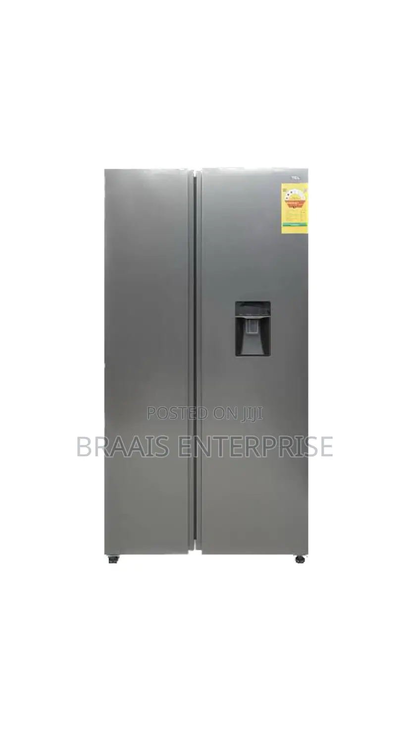 TCL Fridge Side by Side 529 LTR Water Dispenser