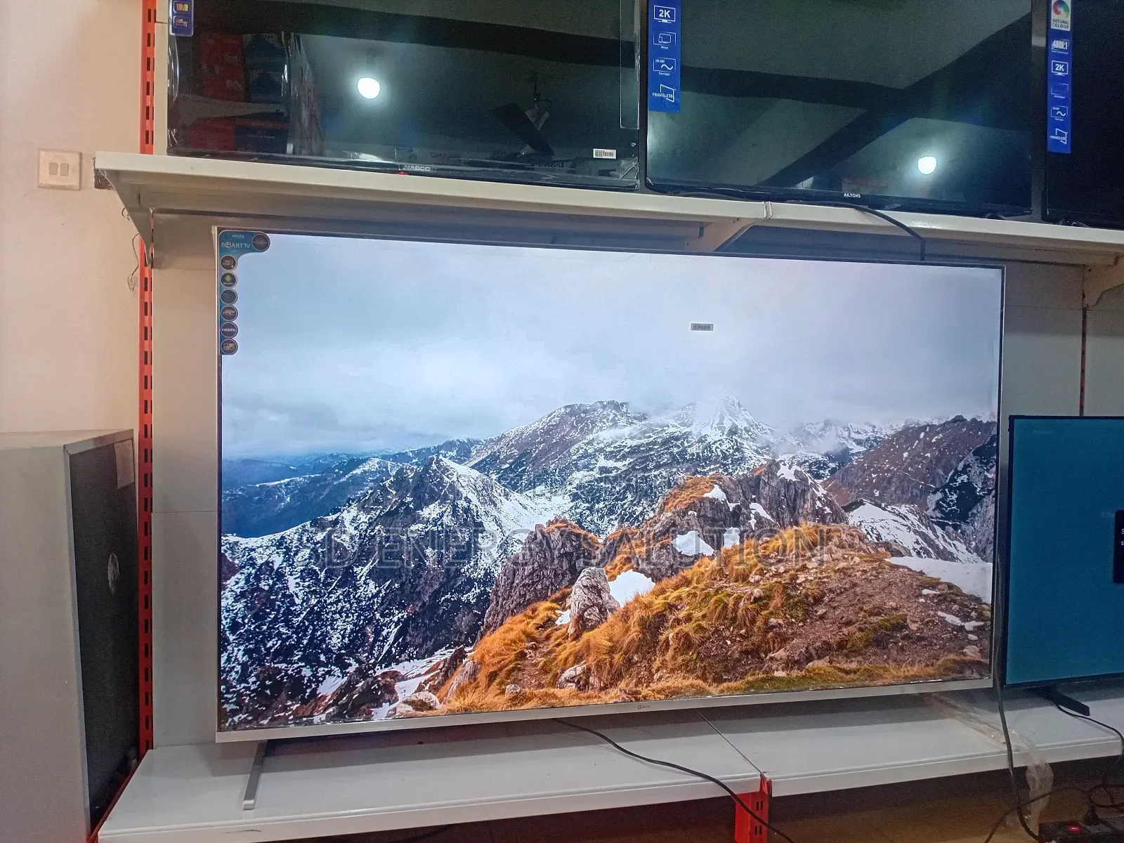 Green 75" Infinity Display Android Television