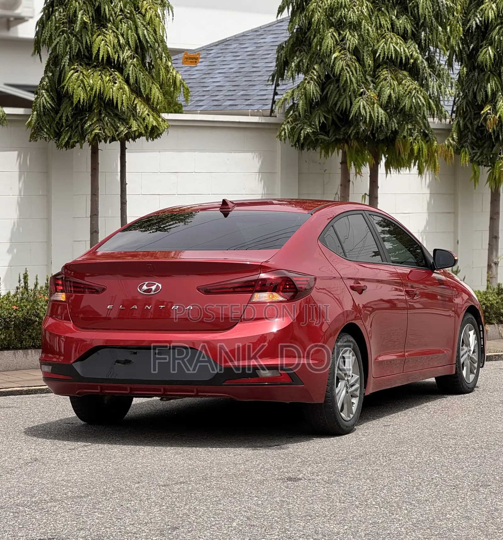 Hyundai Elantra Limited 2020 Red
