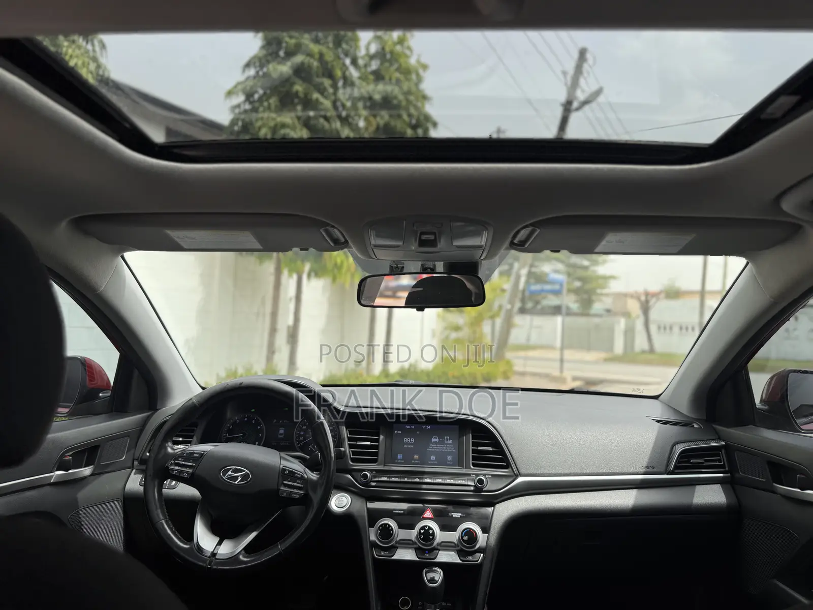 Hyundai Elantra Limited 2020 Red