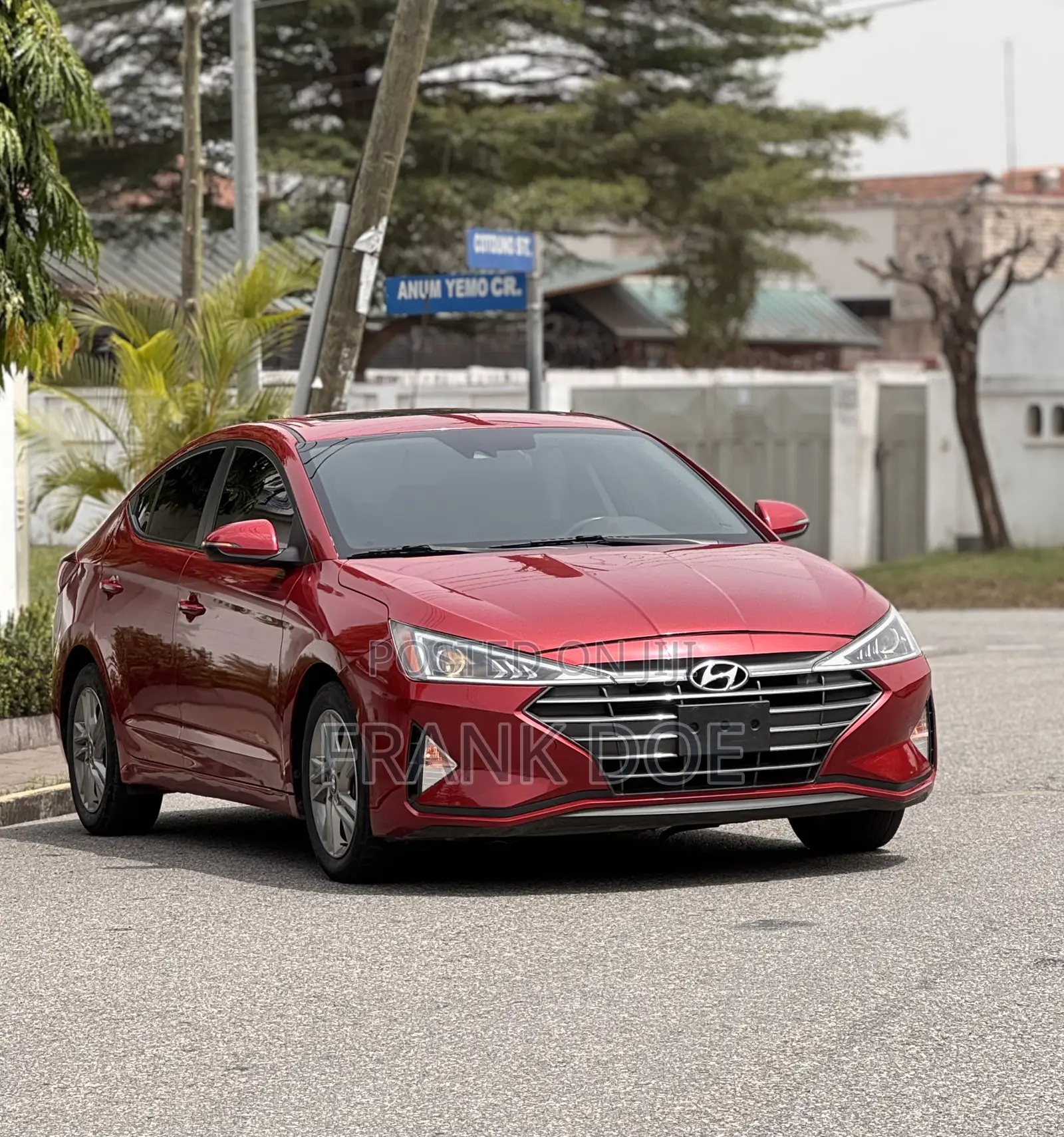 Hyundai Elantra Limited 2020 Red