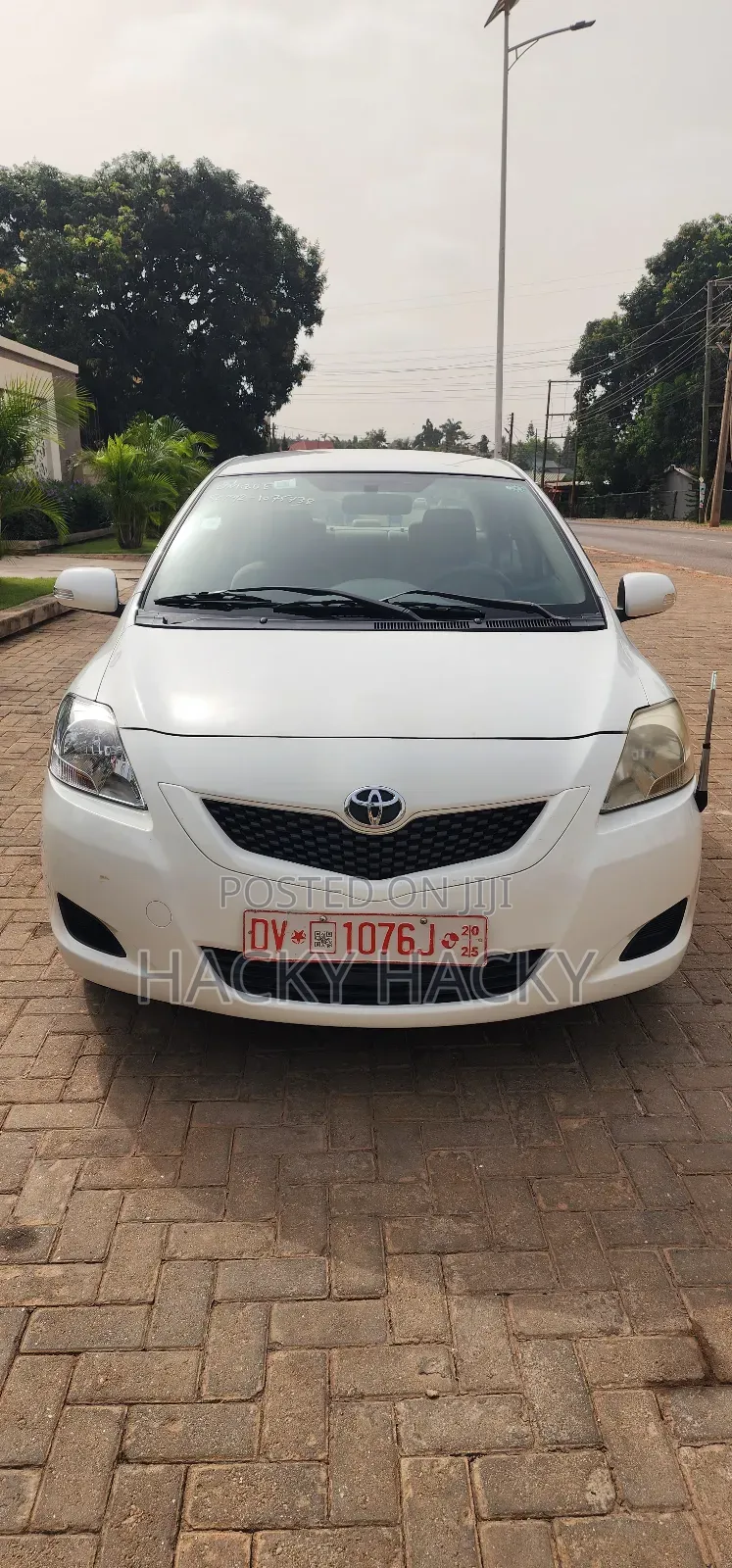 Toyota Belta 2012 White