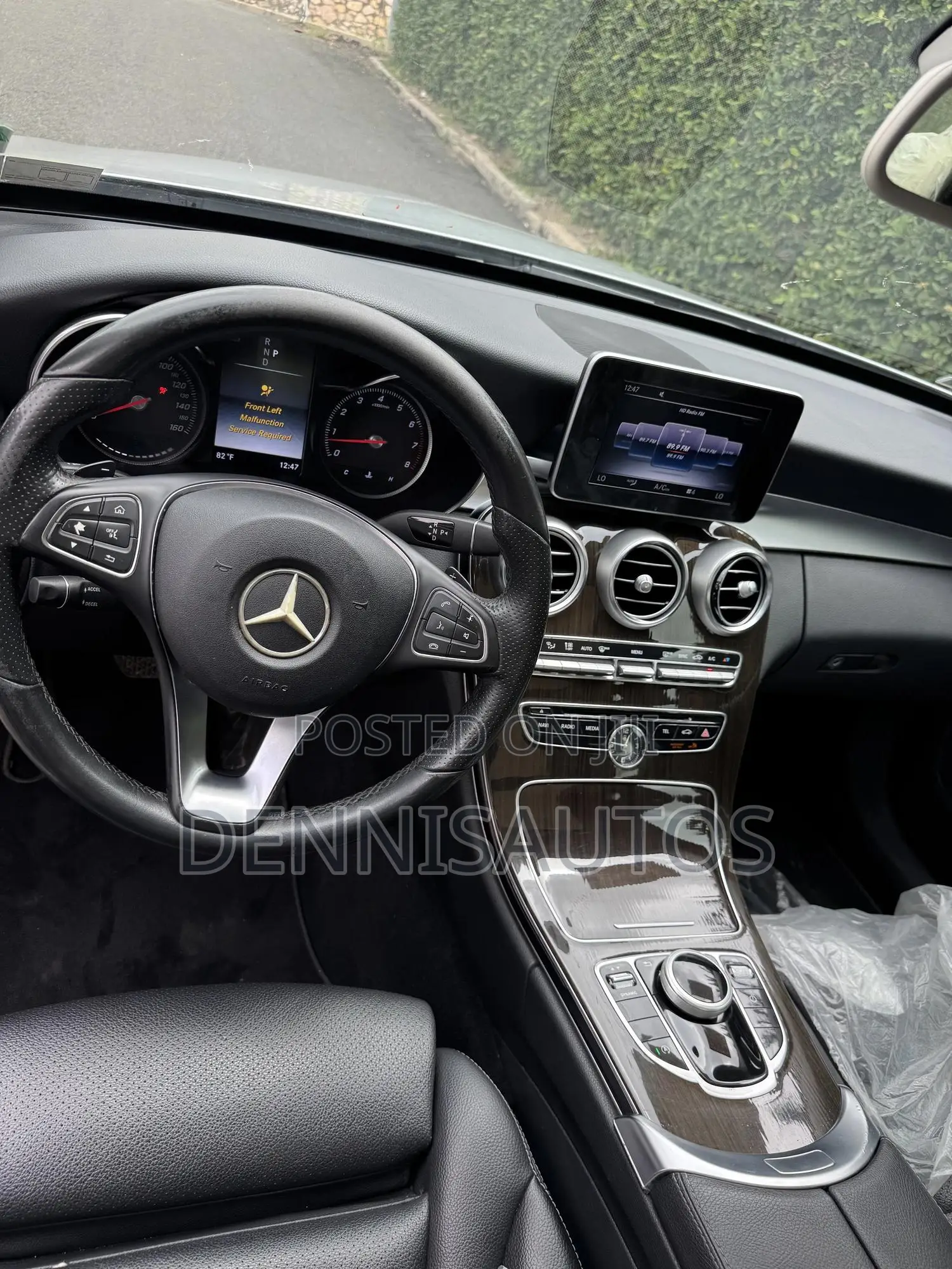 Mercedes-Benz C300 Base 4Matic Sedan AWD (2.0L 4cyl 7A) 2017 Silver