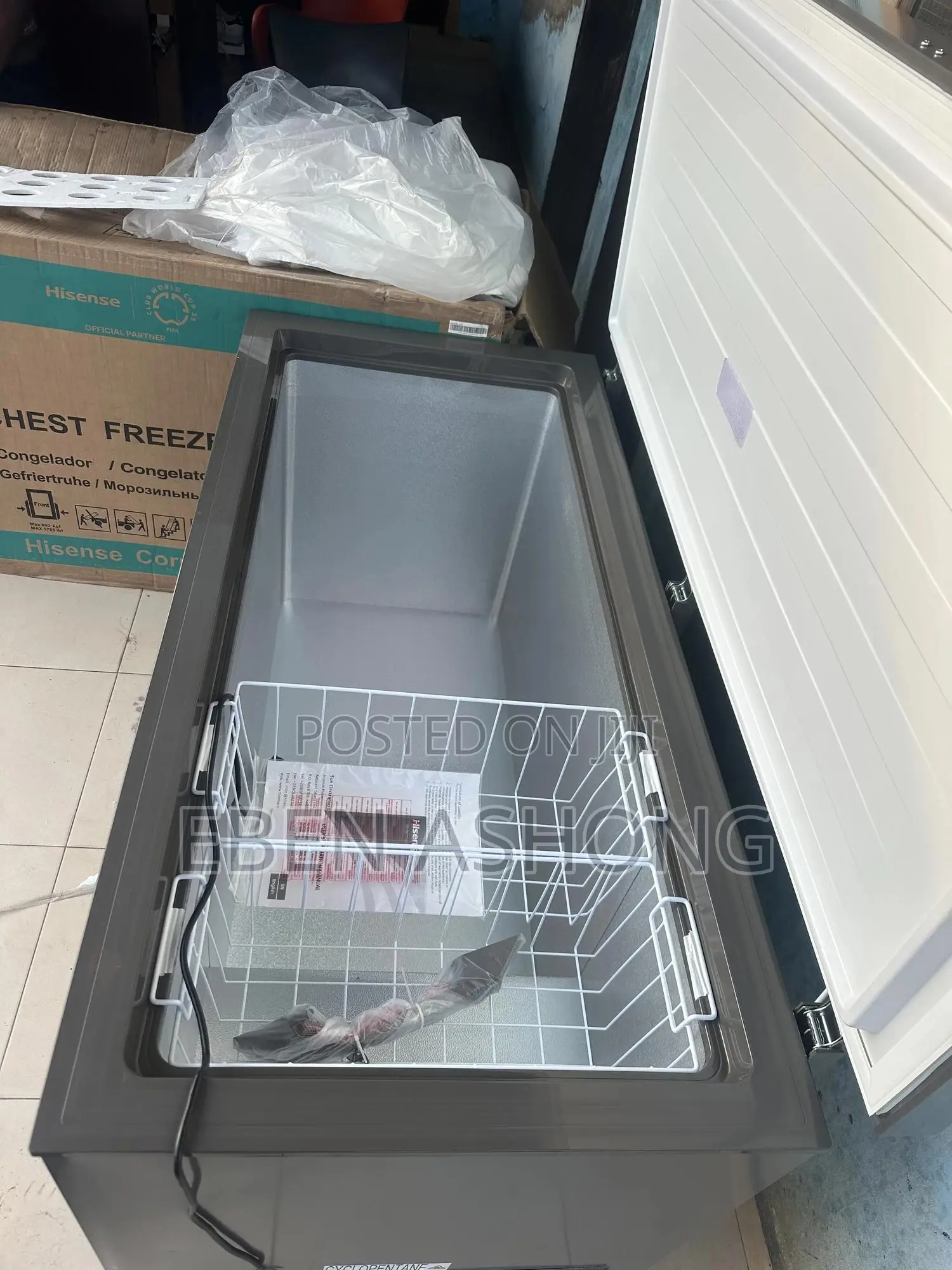Hisense Freezers 420 and 520