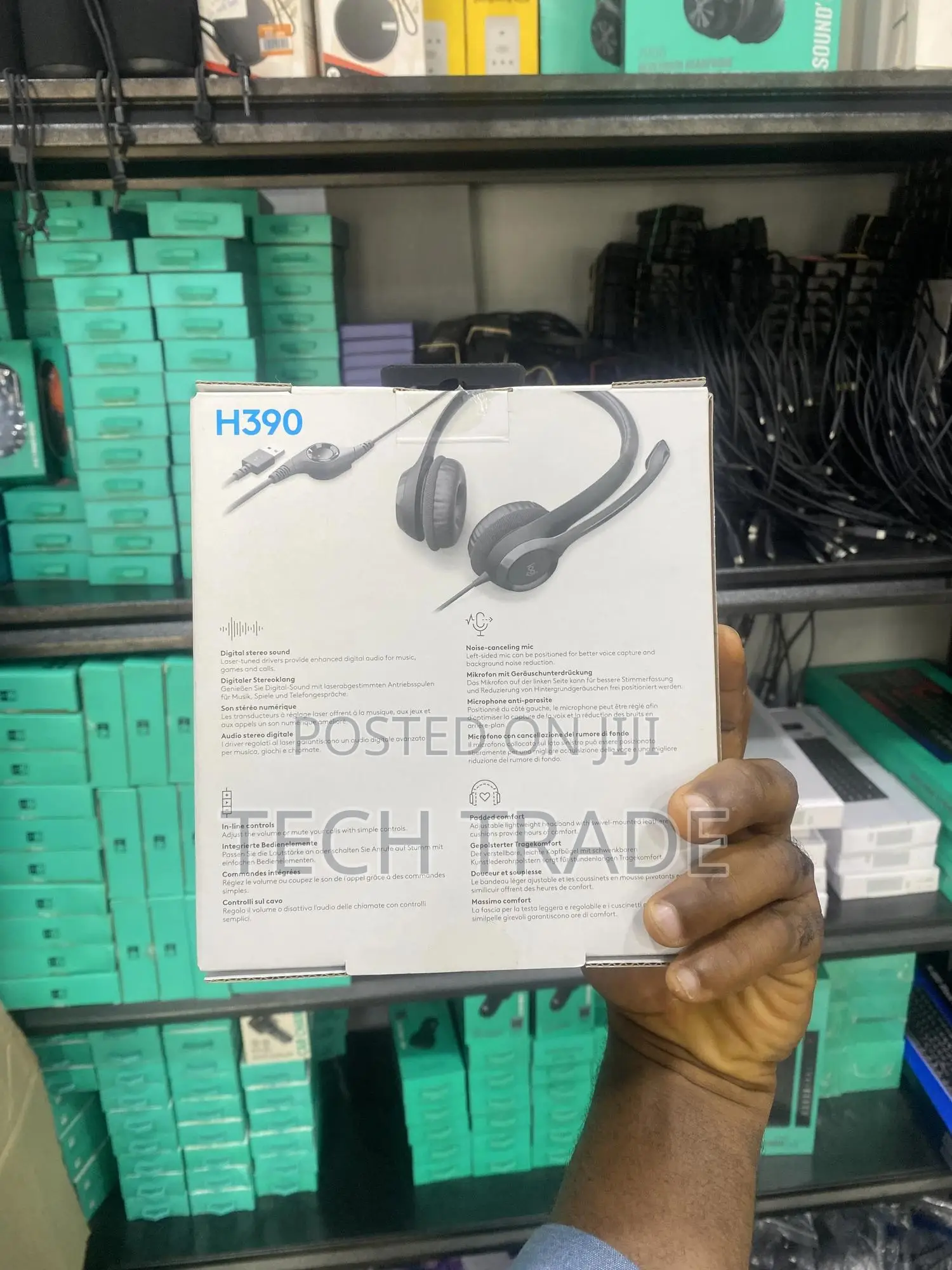 Logitech H390 Usb Headset With Microphone