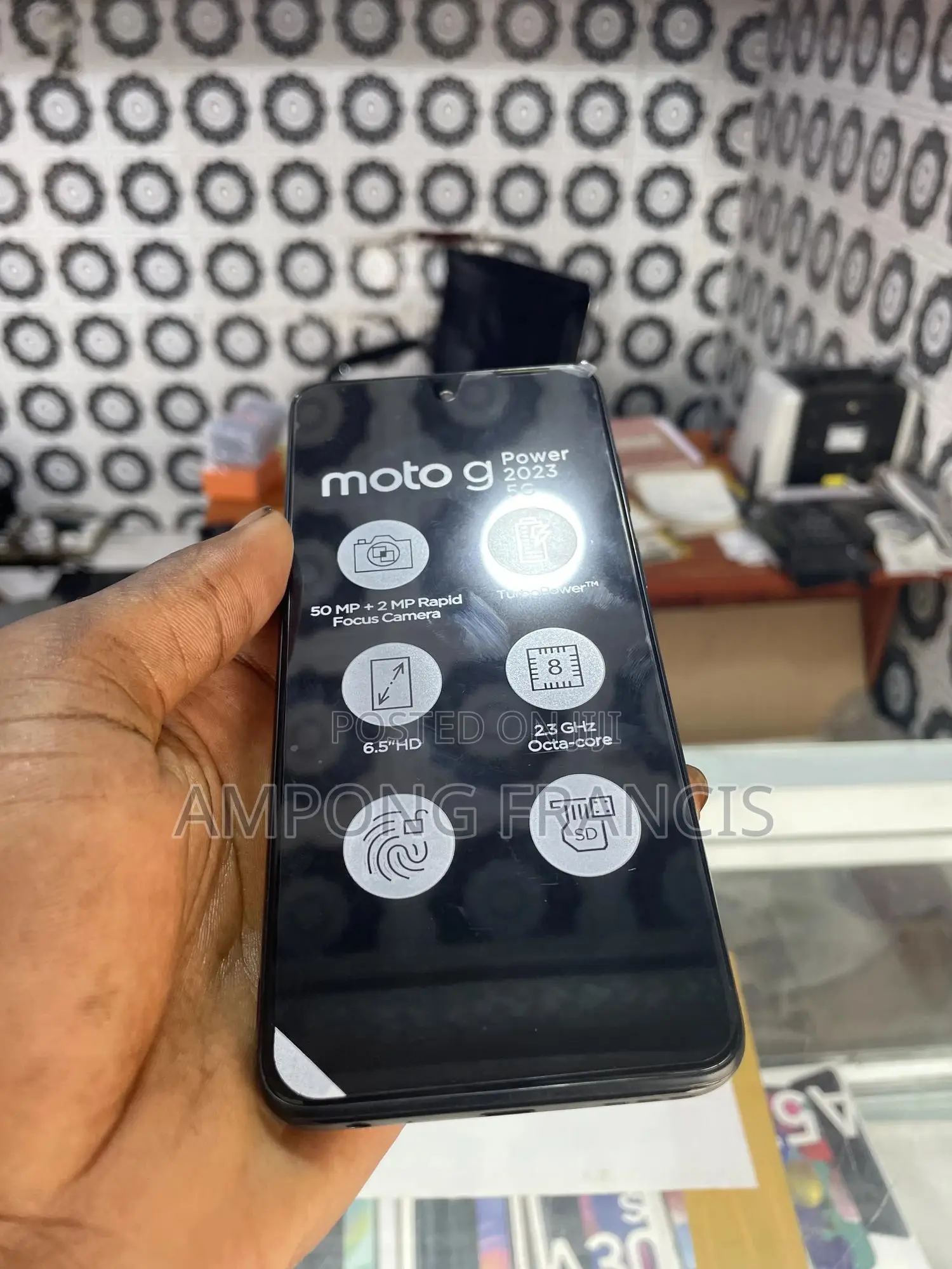 New Motorola Moto G -2023 128 GB Black