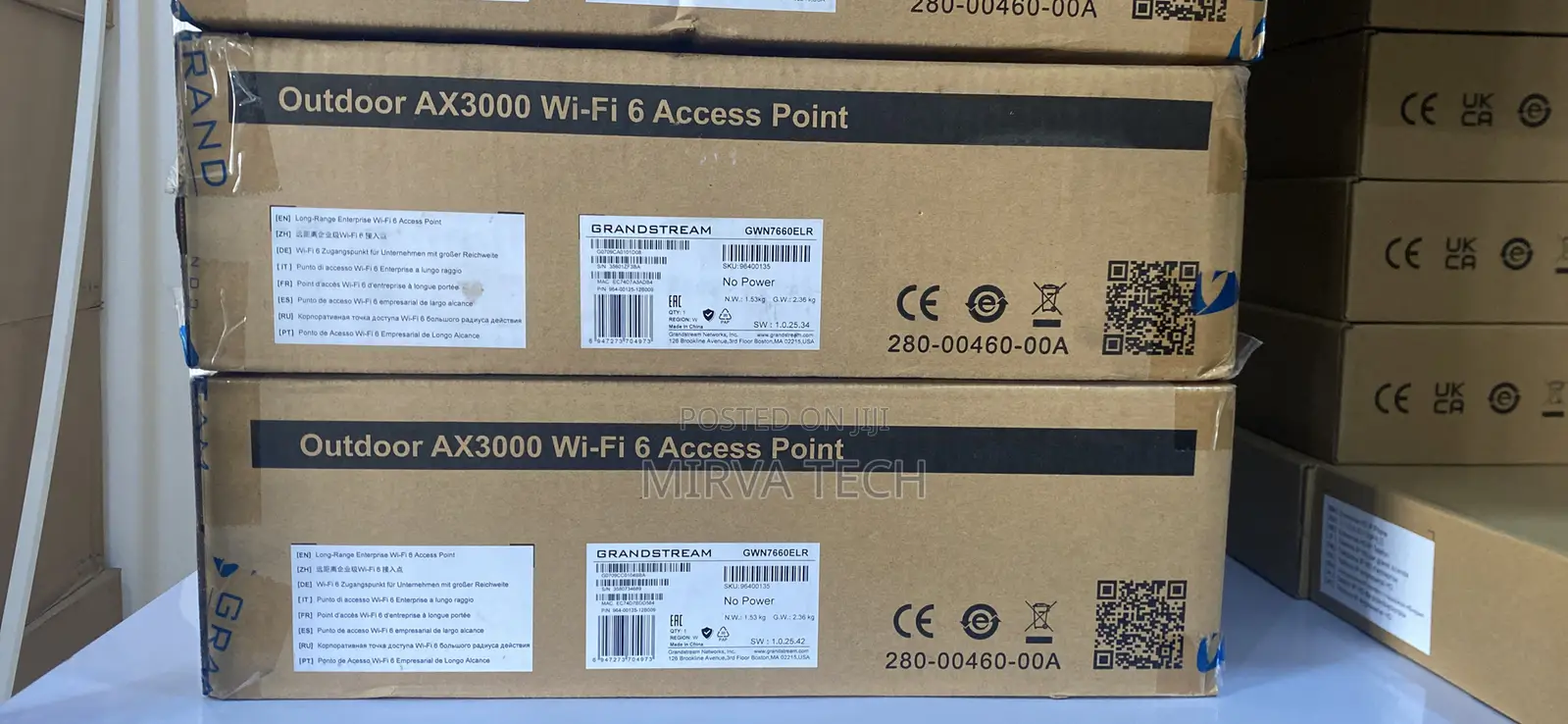 Grandstream Ax3000 Outdoor Access Point Gwn7660elr