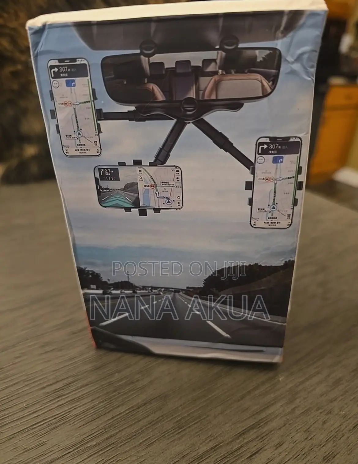 360 Car Rearview Phone Holder