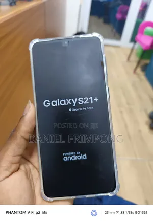 New Samsung Galaxy S21+ 5G 128 GB Black