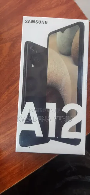New Samsung Galaxy A12 128 GB Black