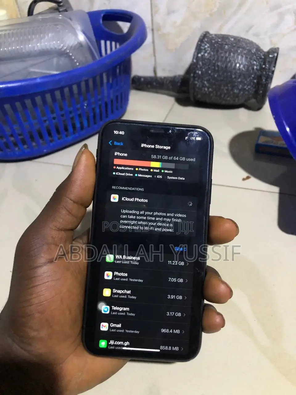Apple iPhone XR 64 GB Black