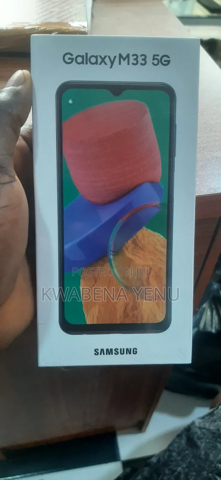New Samsung Galaxy M33 128 GB Blue