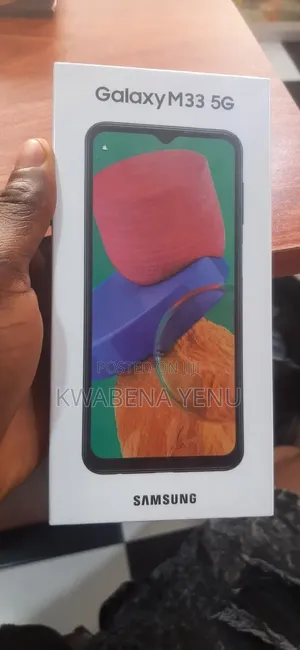 New Samsung Galaxy M33 128 GB Blue