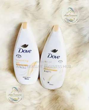 Dove Nourishing Silky Bath Gel