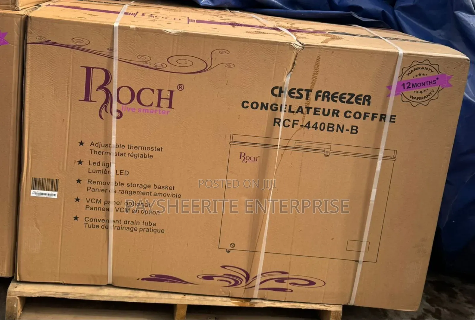 Roch Freezer 380ltrs Ghc4550