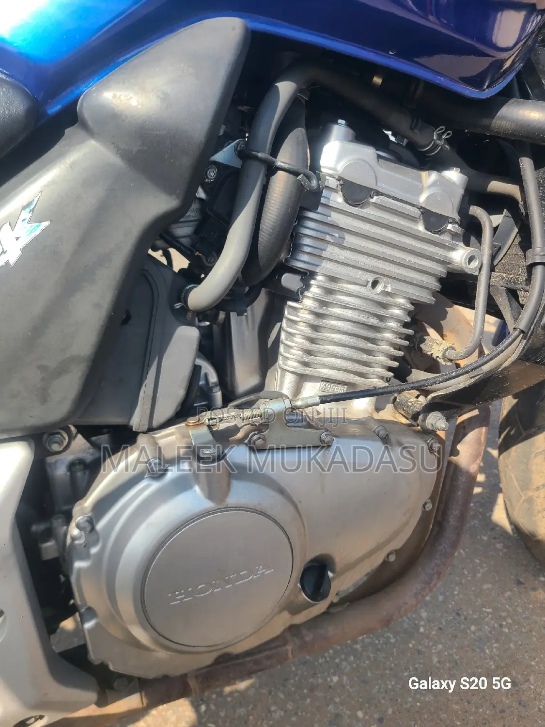 Honda CB 2008 Blue