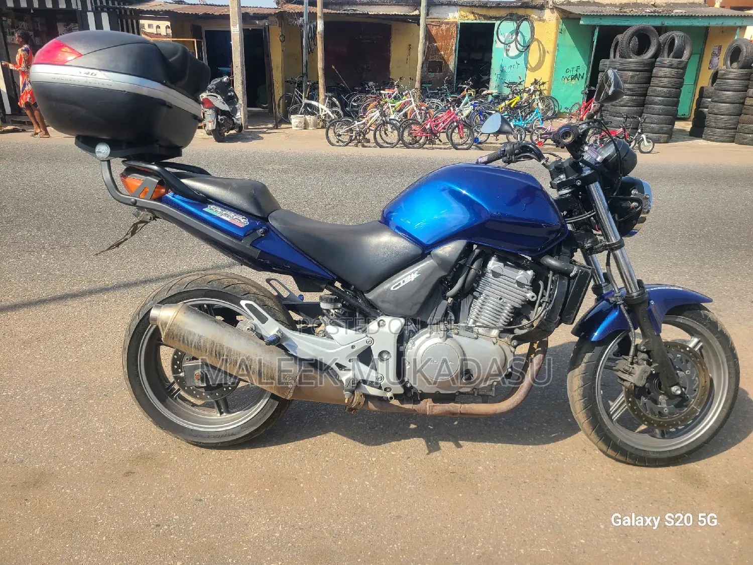 Honda CB 2008 Blue