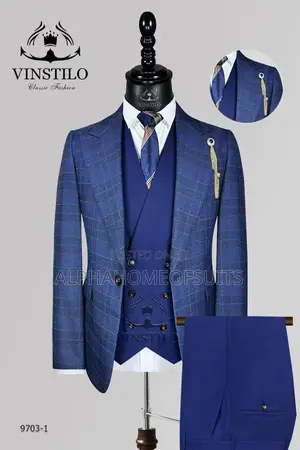 Executive Checked 3pcs Suits