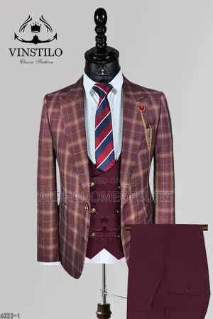 Executive Checked 3pcs Suits
