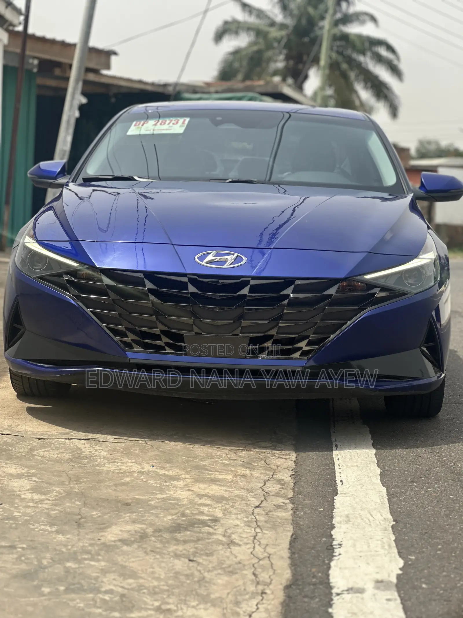 Hyundai Elantra Limited 2021 Blue