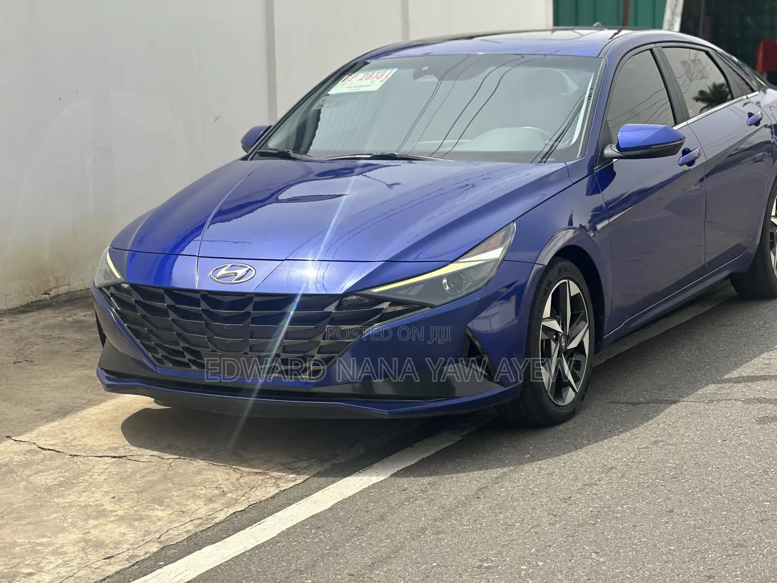 Hyundai Elantra Limited 2021 Blue