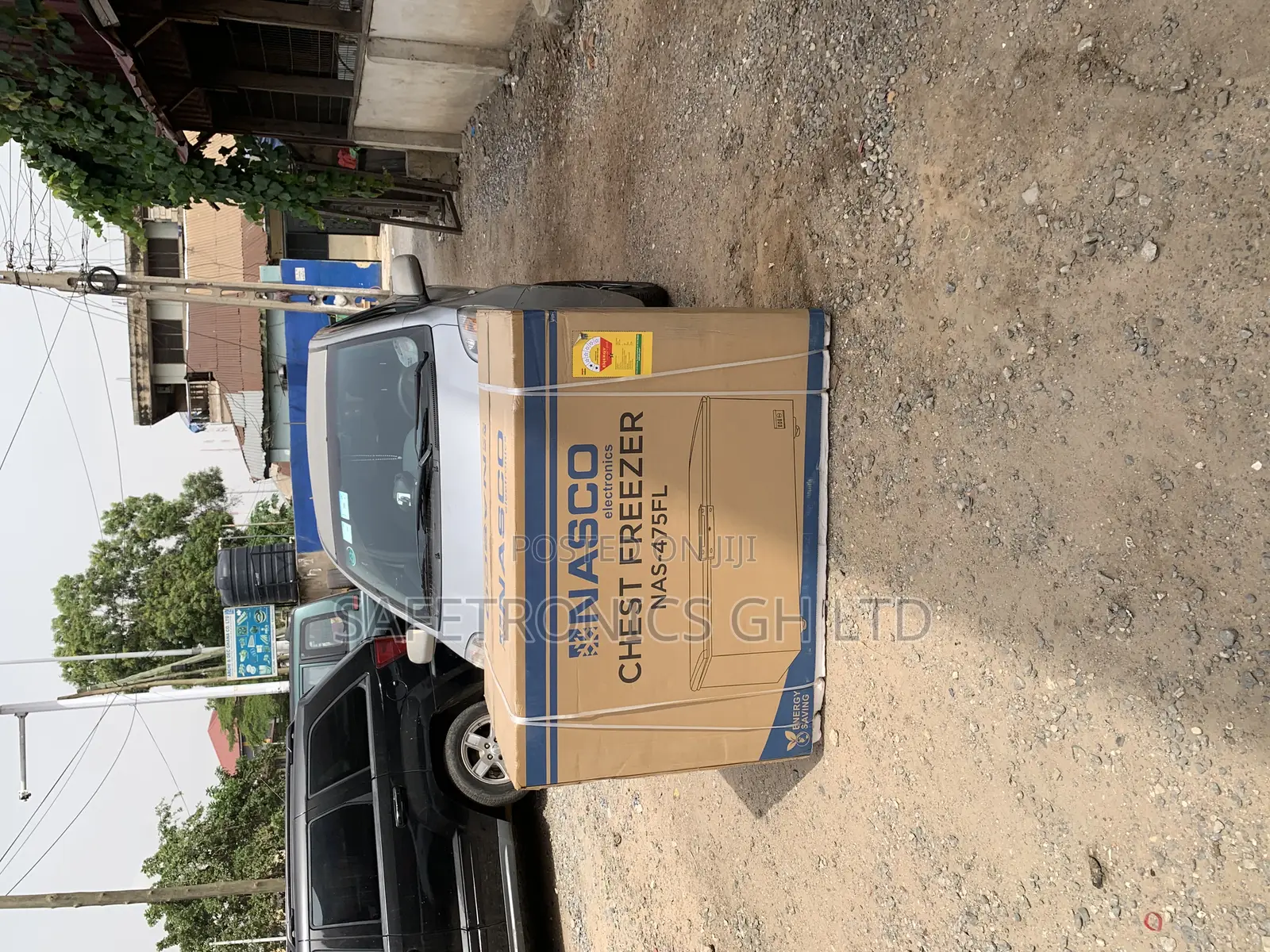 Order Good 400 Liters Electric Singledoor Nas475fl Grey Freezer