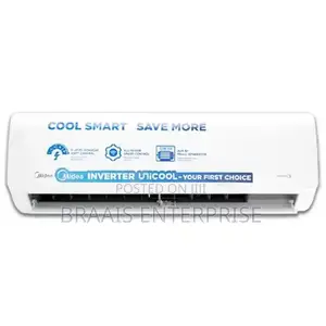 Midea 1.5hp Split Inverter Unicool Air Conditioner R32 Gas
