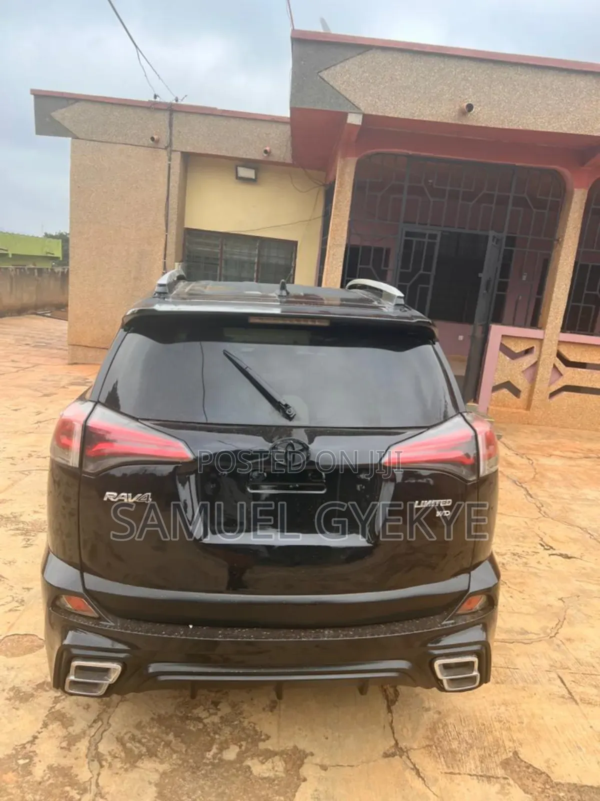 Toyota RAV4 Limited AWD (2.5L 4cyl 6A) 2017 Black