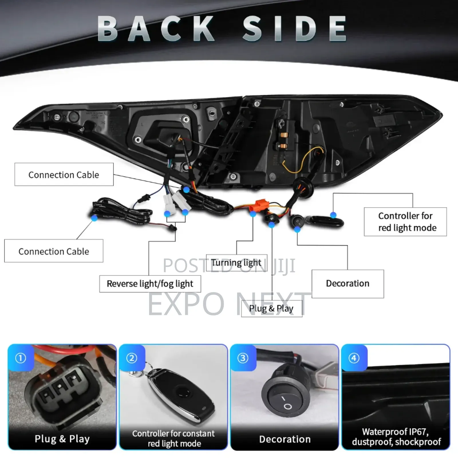 Civic Sedan 2021-2022 Led Tail Lights