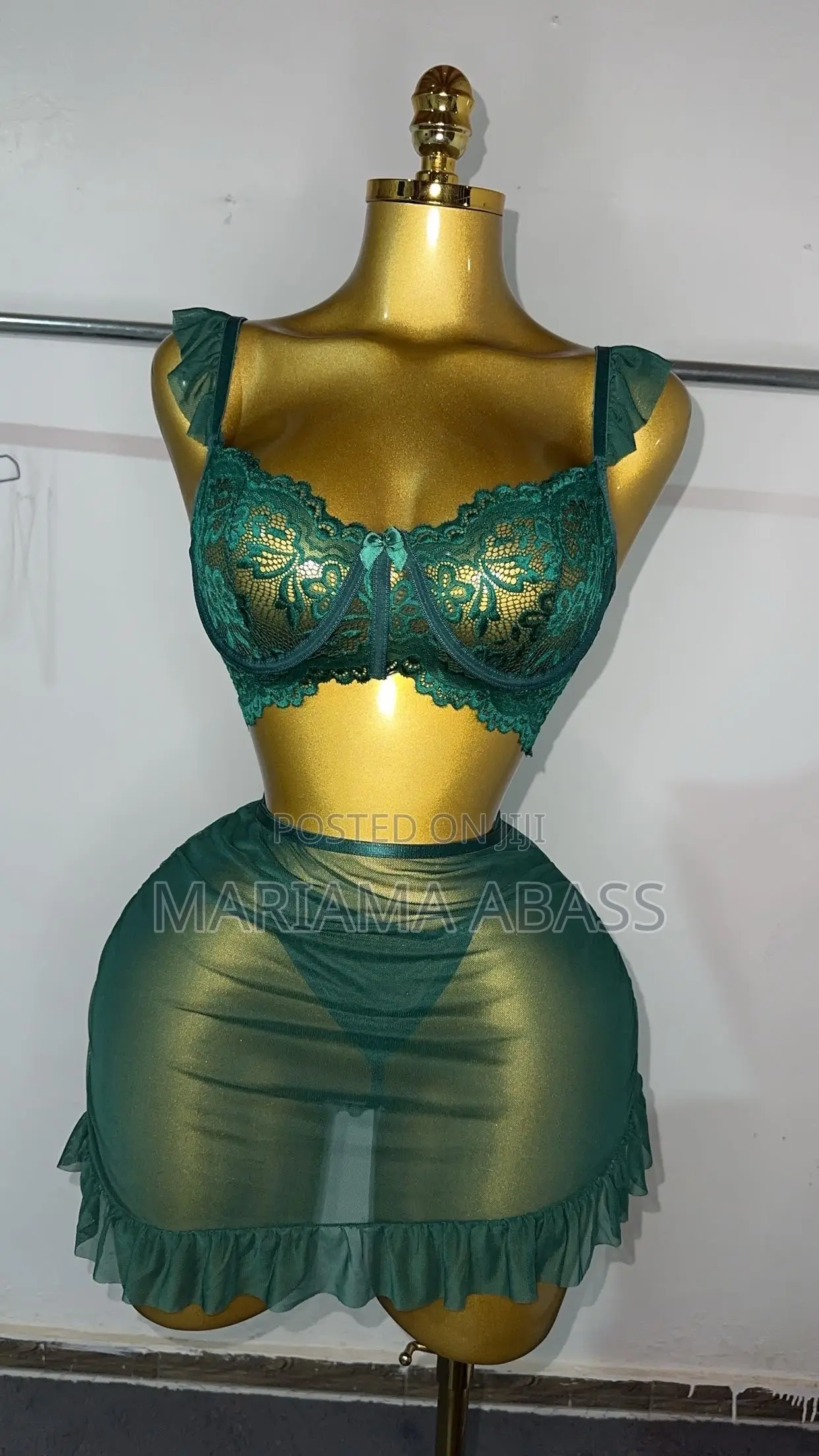 3 Pieces Lingerie Set
