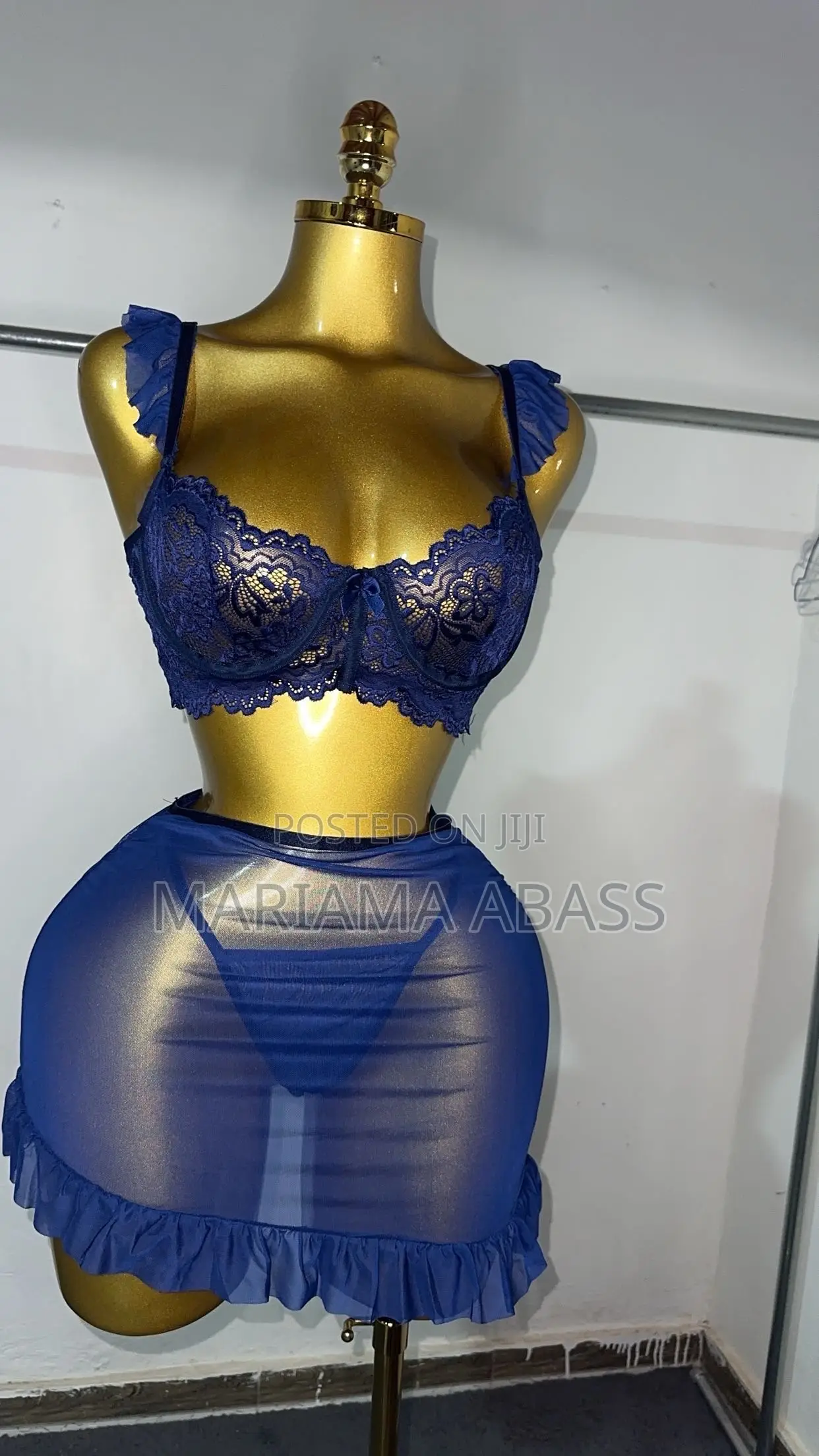 3 Pieces Lingerie Set