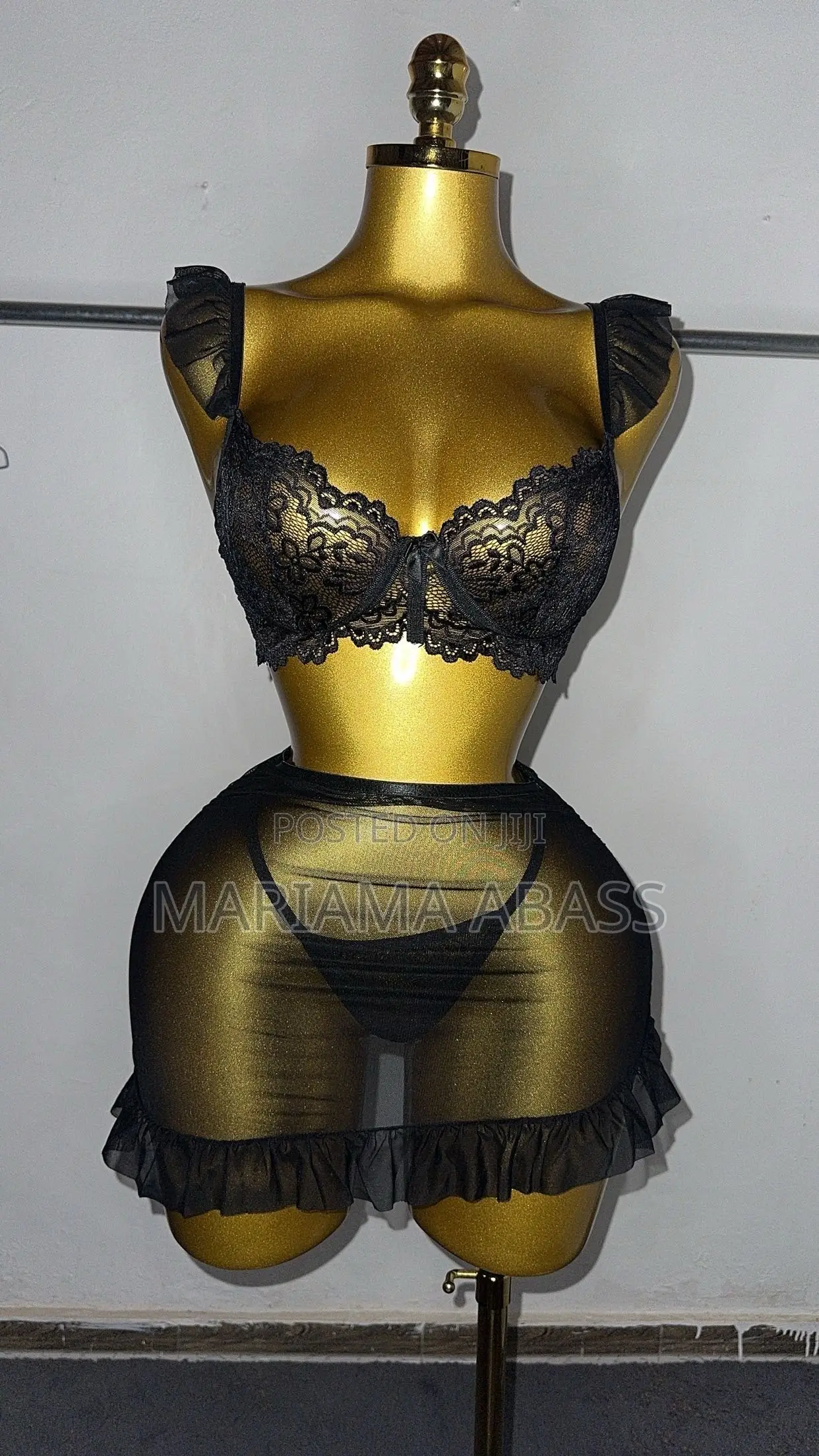 3 Pieces Lingerie Set